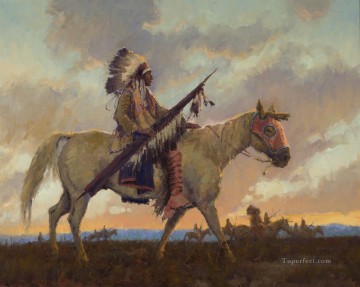 アメリカインディアン Painting - デモット西アメリカ